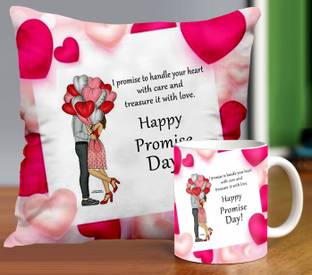 Avirons Cushion, Mug Gift Set