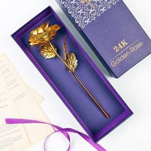 TIED RIBBONS Showpiece, Artificial Flower Gift Set