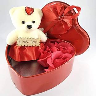 Gift Wintage Showpiece, Artificial Flower, Soft Toy Gift Set