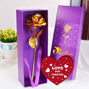 SKY TRENDS Artificial Flower Gift Set