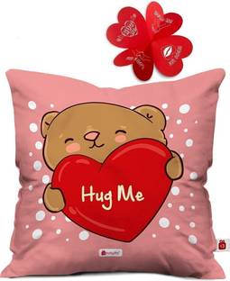 Indigifts Cushion, Greeting Card Gift Set