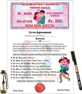 LoveGift Greeting Card, Message Pills, Pen Gift Set