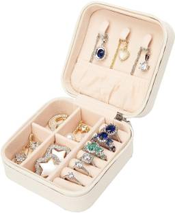 Aepigo Jewelry Box for Women Girls,Jewelry Organizer Box for Necklace,Ring Earring Boxs Multi Jewelry Organizer Vanity Box