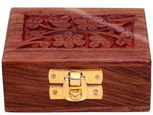 DreamyDesign wooden hand carved kumkum box/sindur dabbi/aarti thali decoration MARRIAGE / RETURN GIFT. Vanity Box