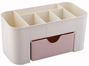 GETZET SHOPPERS Adjustable & Attractive Cosmetic Storage Box for Store your Cosmetic Products and Storage Other Items. Lipstic, Makeup, Nail Polish, Jewelry, Multipurpose, Dressing table Vanity Box