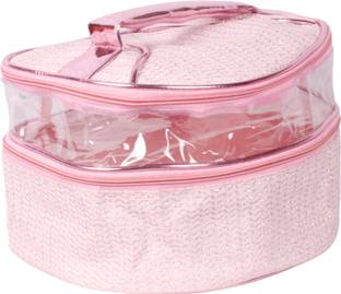 N A PURSE Premium Quality Double Compartment Bridal Makeup Vanity Box Makeup Makeup Storage box Vanity Box