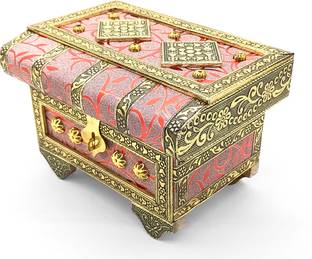 Veerja New antique Handicraft Jewellery Box, Wedding Gift Box, Meenakari Wooden Box,Jewellery, Bangle, Earrings, Necklace Vanity Box,Jewellery Box . Jewelry Box, Bangle Box Vanity Box