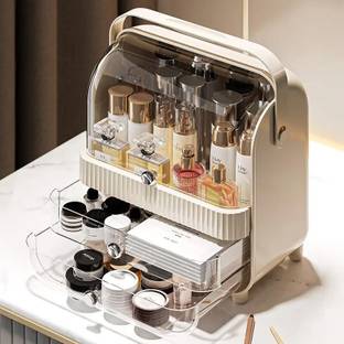 4tens Multi-Function Make Up Case, Cosmetics Storage Box, Cosmetics Skincare Storage Makeup Organizer Vanity Box