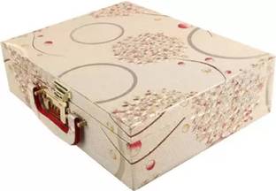 tosim Trendy Bangle Box With 1 of 3 Rods And Lock system To Carry Bangles Lockable Vanity Box