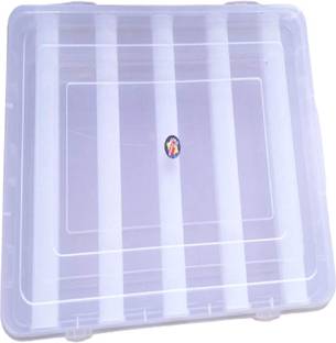 Ewings Multipurpose Plastic Storage Box with 5 Rods l Storing Box For Bangles for organizing your costly and favorite Bangles Vanity Box