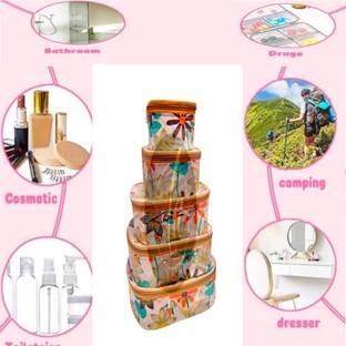 AA COLLECTION 5kit cream Make up and jewellery Vanity Box