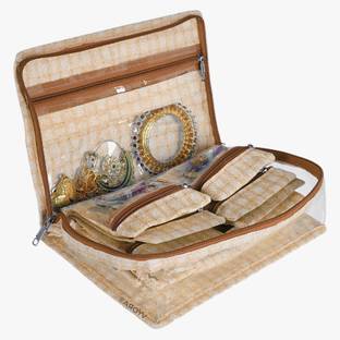 VYORA Travel Organizer Makeup, Jewellery, Cosmetics Vanity Box