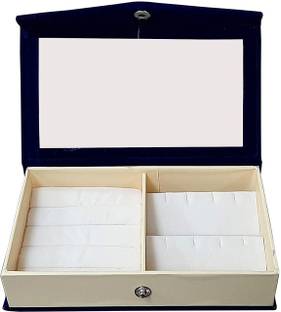 atorakushon Jewellery Organizer Box Vanity Travel Kit for Womens Jewellery Vanity Box