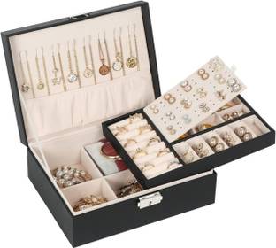 Joyjay JEWELRY WITH EARRING ORGANIER BOX JEWELLERY Vanity Box