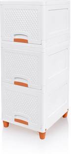 Q7 BRAND 3 layer vintage box_White _pack of 1 for Jewellery Jewellery Vanity Box