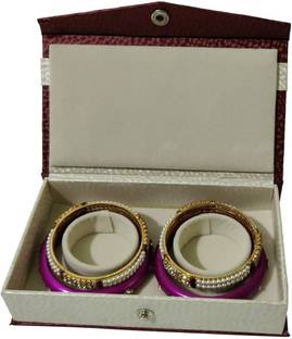 HK Hello Kiddies Double Bangel Storage Organiser Easy Carry Bangle KEEP SAFE Vanity Box
