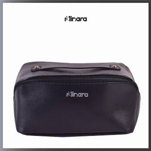 MINARA Cosmetic Bag for Makeup Organiser, Jewellery, Travel, Makeup Vanity Box Makeup and Jewellery Vanity Box