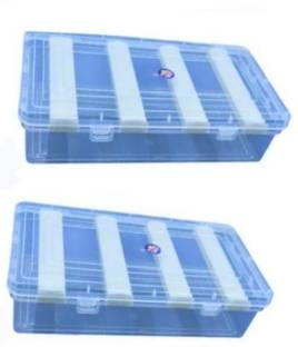 Shizubi 4 Rod Bangle Box Organizer Jewellery Storage for Bangles and Chudi pack of 2 Organizer Case For Jewellery, Bangles Box, Lockable Vanity Box