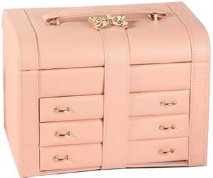 Siby Jewellery Organisers Storage Box for Women Large Capacity Earring Organizer Vanity Box