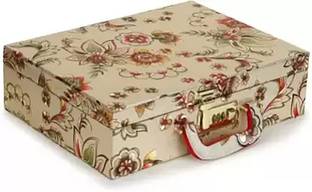 CGC Premium Quality Bangle Box With 3 Rods And Number Lock system To Carry Bangles. Storage Box, bangle box, jewellery box Vanity Box