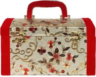 Palki Makeup Box Vanity Box Jewellery Box Cosmetic Storage, Bangle Storage, Wooden Travel Makeup Bride Box Vanity Box