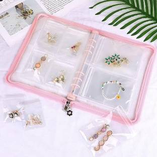 Rexmon Transparent Jewelry Storage Book, Anti Oxidation Jewelry Storage Multipurpose jewelry book Vanity Box
