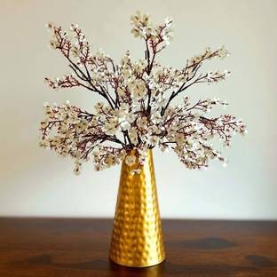 Metalmastery Hammered Forge flower Vase Vase Filler