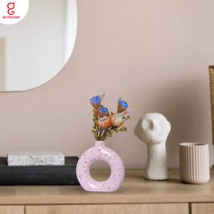 GW Creations Vase for Home Décor Items, Living Room ,Traditional Luxury Designer vase's Polyresin Vase