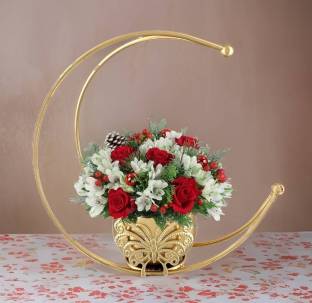 Aw handicrafts Moon shape vase Iron Vase