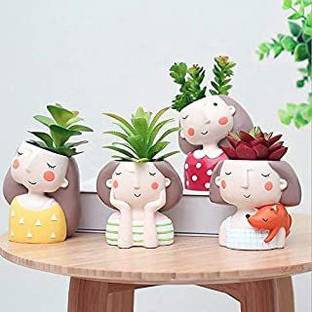 Vermartcraft Resin Flower Pots56 Polyresin Vase