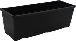 ARICKDECOR Rectangular Plactic Vase for Plants Home Decor, Office, Living Room, Bedroom Plastic Vase