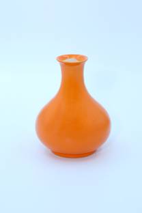 Prakriti Hastkala Long Neck Flower Vase Ceramic Vase