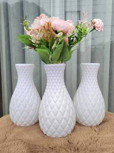 Botanic bliss Plant Pots Planters Flower Pots Vases Plant Container Set Plastic Vase