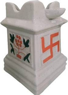Luminescence Enterprises Luminescence Enterprises Planter Tulsi Pot For Pooja Without Plant Ceramic Vase