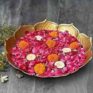 NW Creation Round Iron Vase