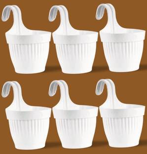 TFH (Pack of 6) Microfibre, Plastic Vase
