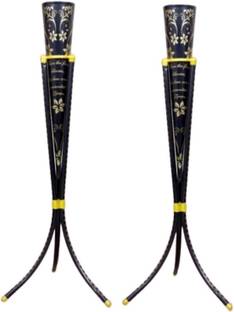 king shine Home Decor Corner Centerpiece Gift Item and use full matel stand Iron Vase