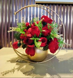 SAUNIQECRAFTS Iron Vase
