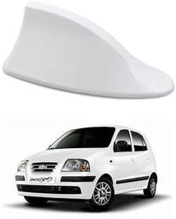 APICAL Car New Shark Fin Antenna (White) For Santro Xing Satellite Vehicle Antenna