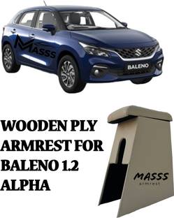 MASSS Beige Wooden Ply Board armrest for 1.2 Alpha Car Armrest