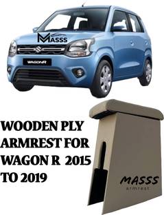Redefine Things Wooden car armrest fo WagonR 2015 to 2018 model Car Armrest
