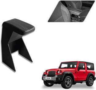 PABLA ENTERPRISES Wooden Car Center Armrest Console for Mahindra THAR Second Generation 2020-2022 Car Armrest