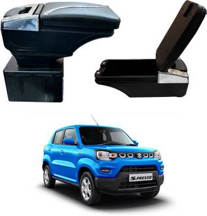 Oshotto PU Leather AR-02 Car Armrest Console Box For S Presso Black Car Armrest