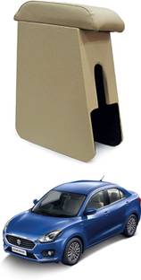 SJE Wooden Custom Fit Beige Color For New Dzire All Models Car Armrest