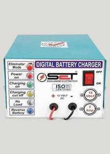 Set 12 VOLT 5 AMP BATTERY CHARGER 220 Ah Battery for Car & Bike