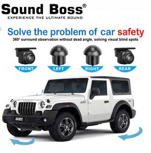 Sound Boss 3rd Generation 360° Degree Bird View Camera Kit For Android Reverse Assist Camera System