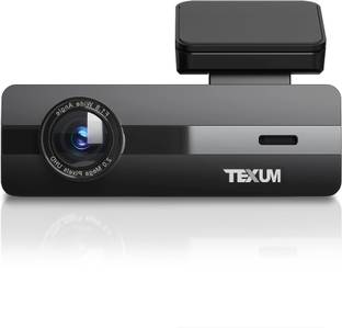 TEXUM Dashcam Built-in GPS Logger with 128 GB Dashboard Reverse Assist Camera System