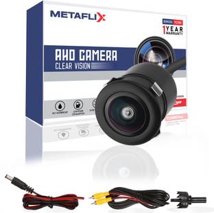 Metaflix Car AHD 1080P with 170 Degree Wide Angle, IP67 Waterproof Switchable Reverse Assist Camera System