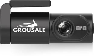 Grousale Dashcam | WiFi | 140° Wide Angle View | G-Sensor | Night Vision | GPS Log In-car, Dashboard Camera System