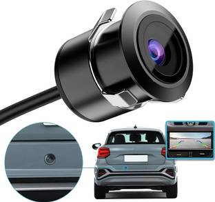 roxila Reverse Backup Camera 2-in-1 Universal Car Front/Side/Rear View Camera In-car Camera System